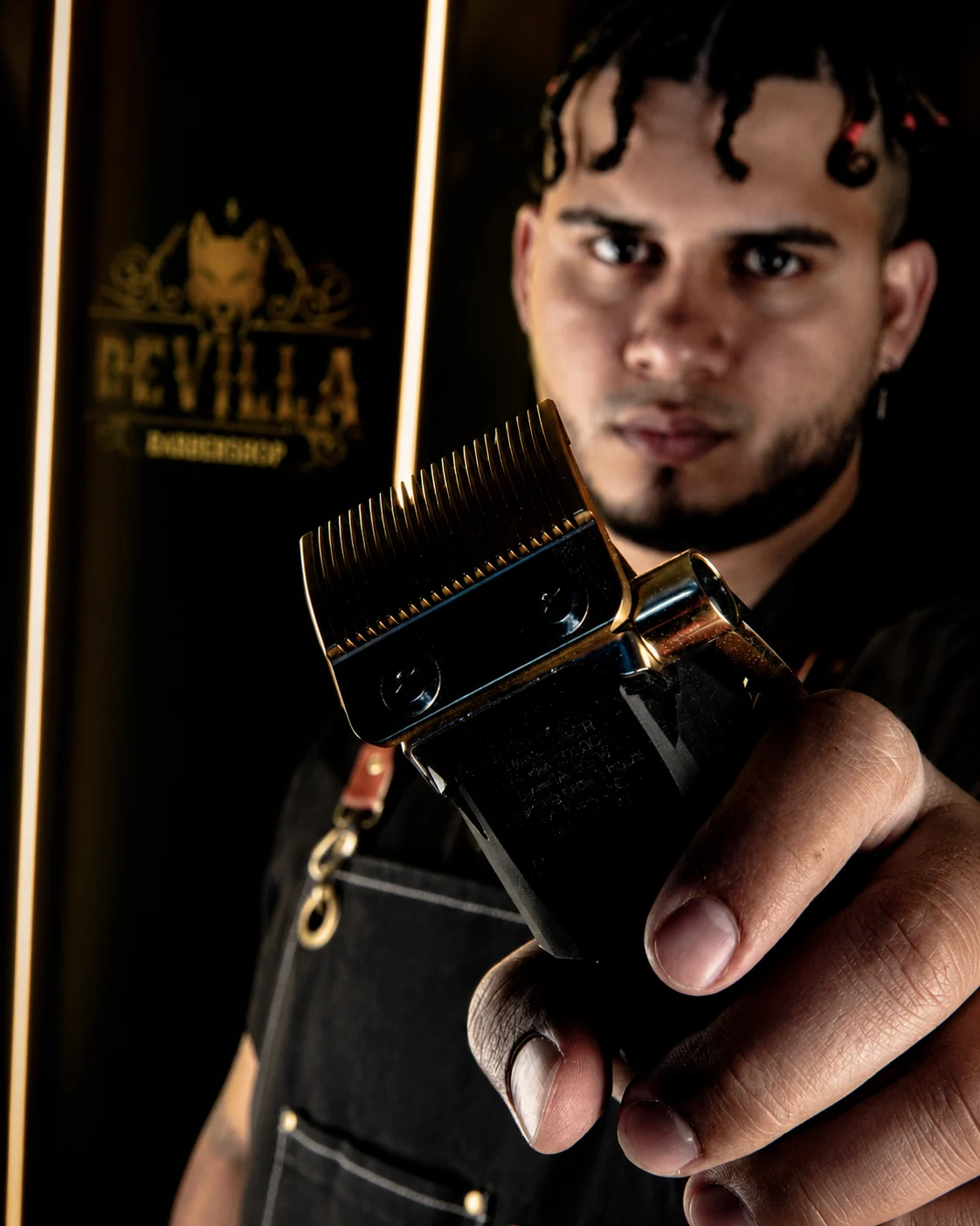 Herramienta profesional de barbería