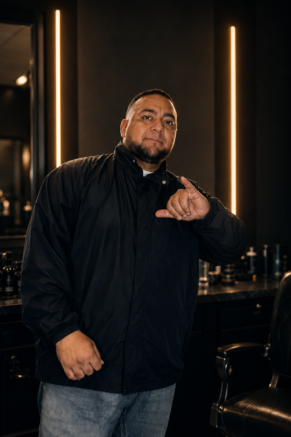 David Ramírez, barbero de DGVILLA