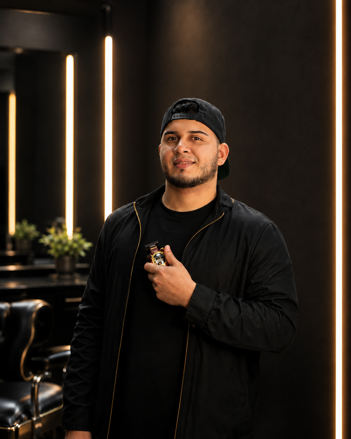David Gomez, barbero profesional DGVILLA